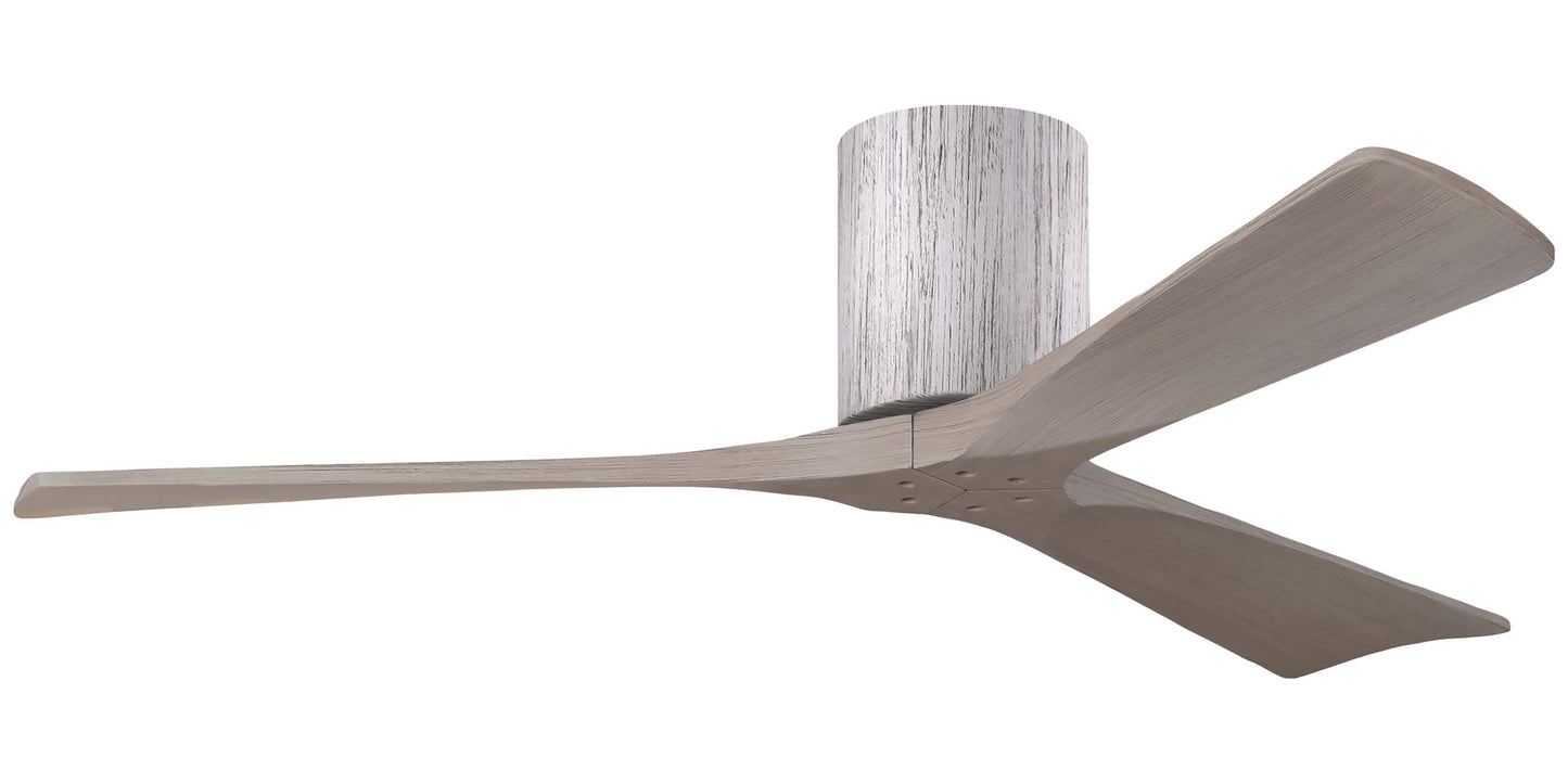 IR3H-BW-GA-52 Atlas Irene 52" Ceiling Fan in Barn Wood with Gray Ash Blades