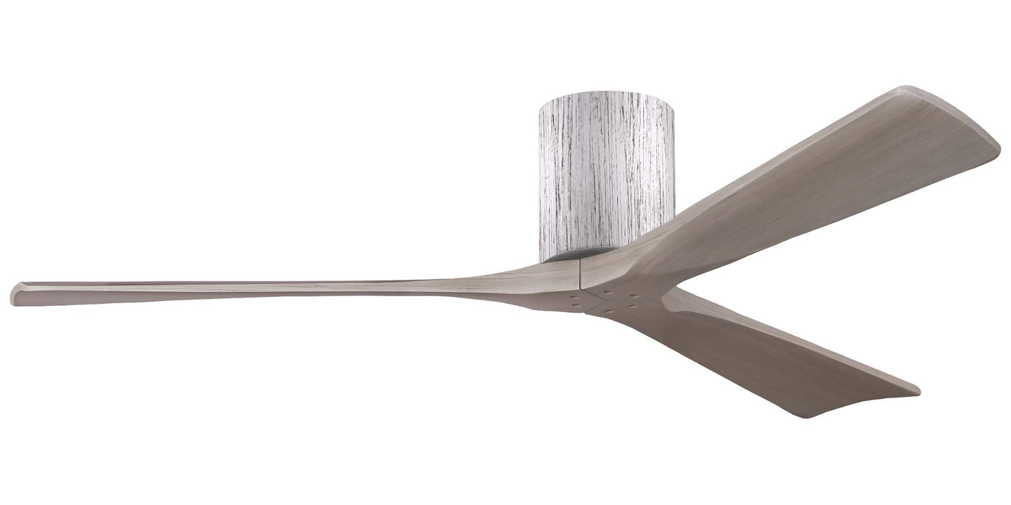 IR3H-BW-GA-60 Atlas Irene 60" Ceiling Fan in Barn Wood with Gray Ash Blades