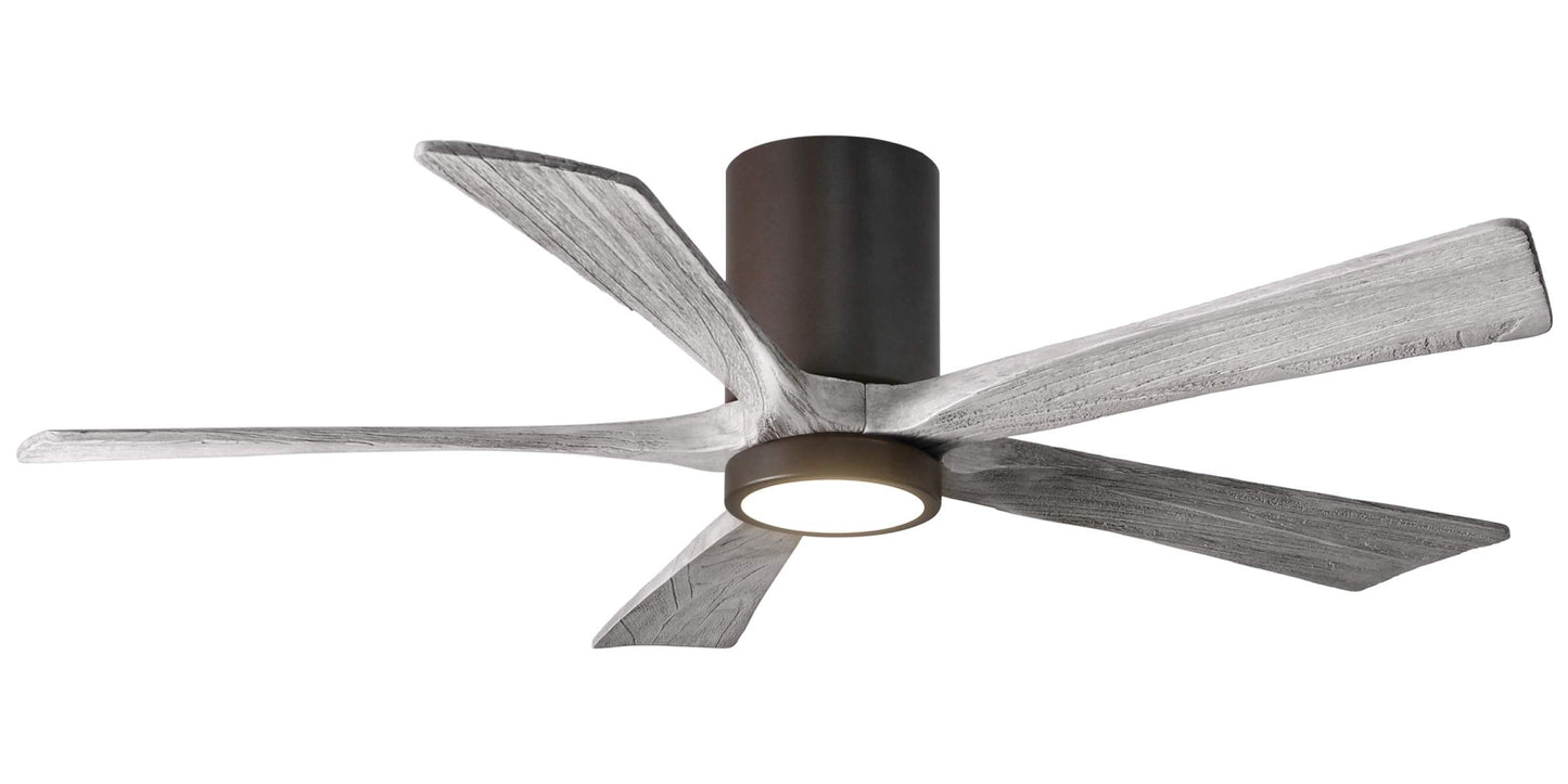 IR5HLK-TB-BW-52 Atlas Irene 52" Ceiling Fan in Textured Bronze with Barnwood Tone Blades