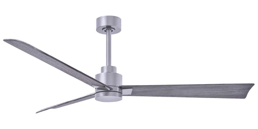 AK-BN-BW-56 - 56 Inch Alessandra in Brushed Nickel with Barnwood Blades