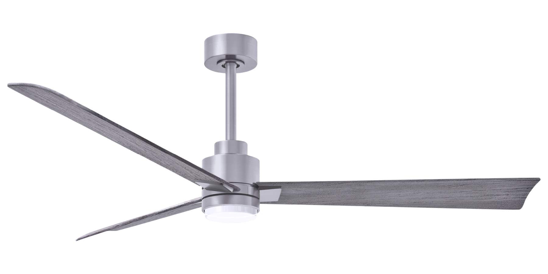 AKLK-BN-BW-56 - 56 Inch Alessandra-LK in Brushed Nickel with Barnwood Blades