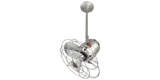 BD-BN-MTL Matthews Bianca Direcional 13" Ceiling Fan in Brushed Nickel with Brushed Nickel Blades