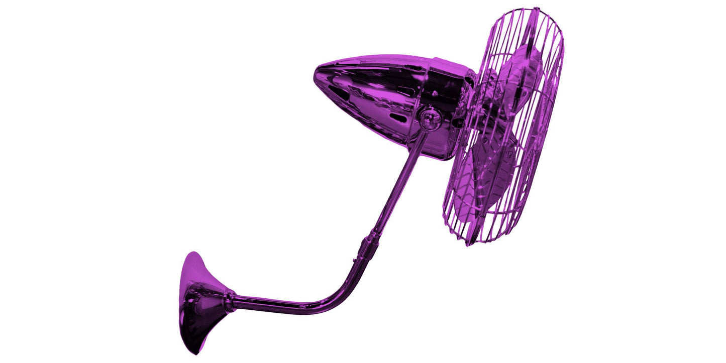 BP-LTPURPLE-MTL Matthews Bruna Parede 13" Ceiling Fan in Ametista with Ametista Blades