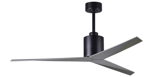 EK-BK-BN Atlas Eliza 56" Ceiling Fan in Matte Black with Brushed Nickel Blades