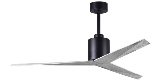 EK-BK-BW Atlas Eliza 56" Ceiling Fan in Matte Black with Barn Wood Blades