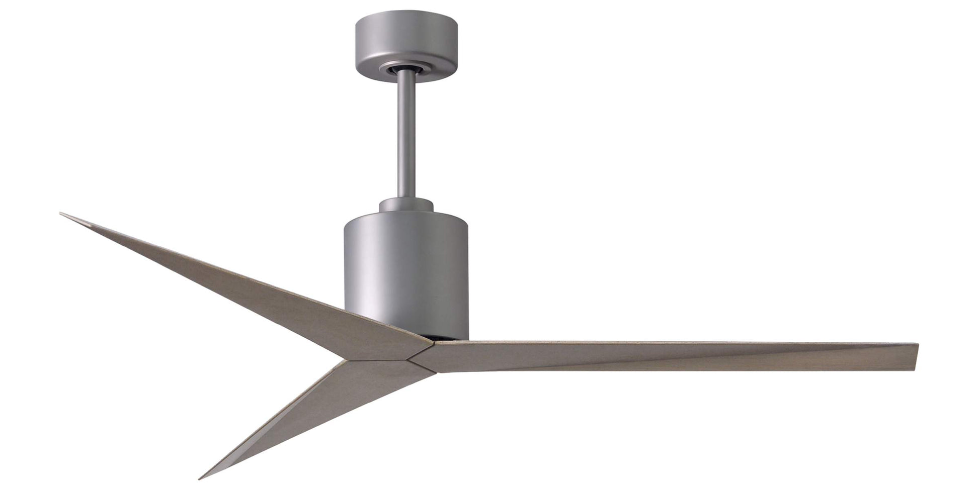 EK-BN-GA Atlas Eliza 56" Ceiling Fan in Brushed Nickel with Gray Ash Blades