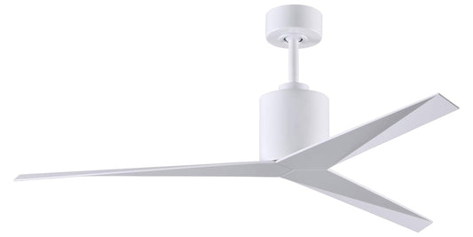 EK-WH-WH Atlas Eliza 56" Ceiling Fan in Gloss White with Gloss White Blades