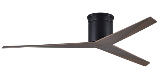 EKH-BK-GA Atlas Eliza 56" Ceiling Fan in Matte Black with Gray Ash Blades