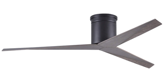 EKH-BK-OO Atlas Eliza 56" Ceiling Fan in Matte Black with Old Oak Tone Blades