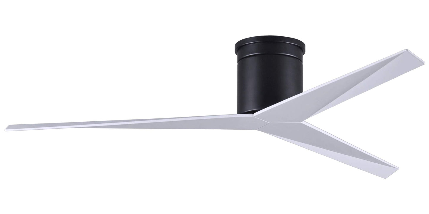 EKH-BK-WH Atlas Eliza 56" Ceiling Fan in Matte Black with Gloss White Blades