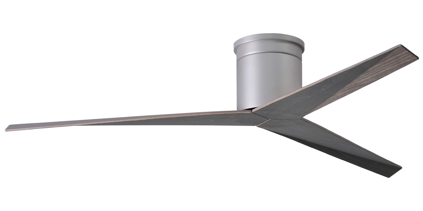 EKH-BN-OO Atlas Eliza 56" Ceiling Fan in Brushed Nickel with Old Oak Tone Blades