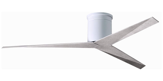 EKH-WH-BW Atlas Eliza 56" Ceiling Fan in Gloss White with Barn Wood Blades