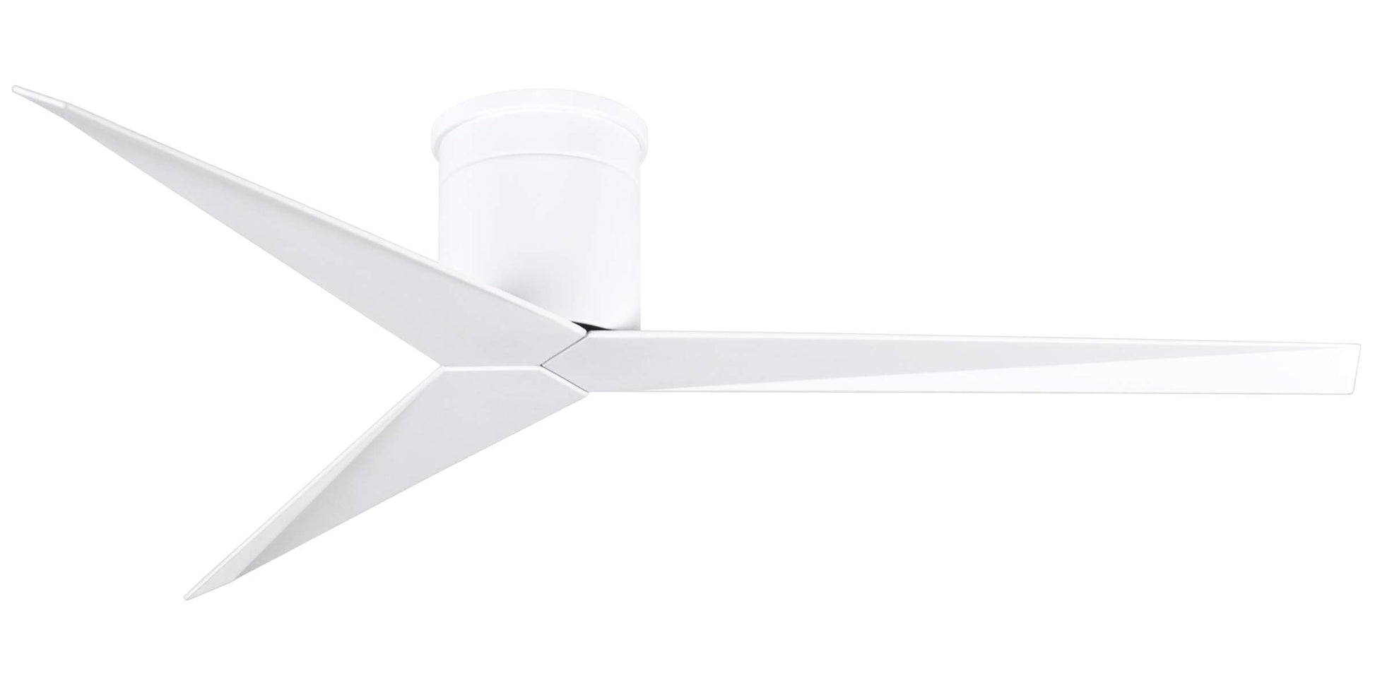 EKH-WH-WH Atlas Eliza 56" Ceiling Fan in Gloss White with Gloss White Blades