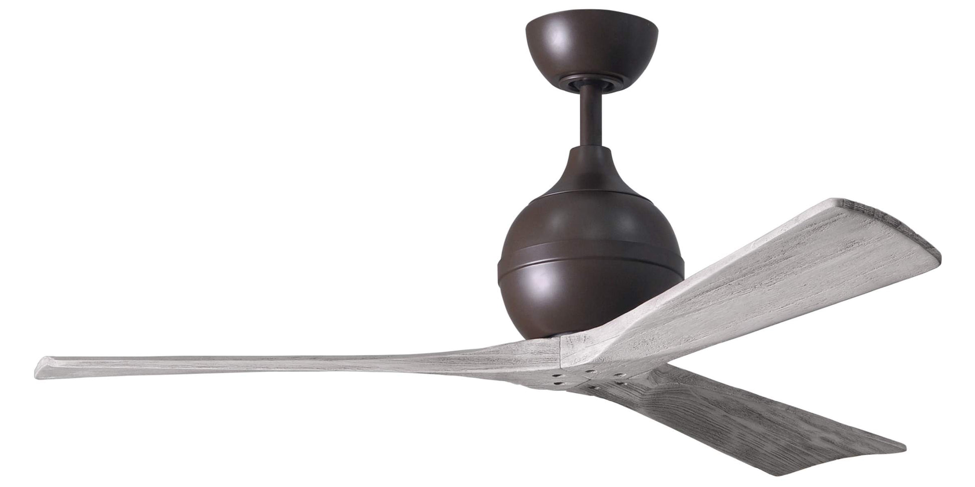 IR3-TB-BW-52 Atlas Irene 52" Ceiling Fan in Textured Bronze with Barnwood Tone Blades