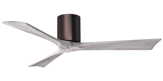 IR3H-BB-BW-52 Atlas Irene 52" Ceiling Fan in Brushed Bronze with Barnwood Tone Blades