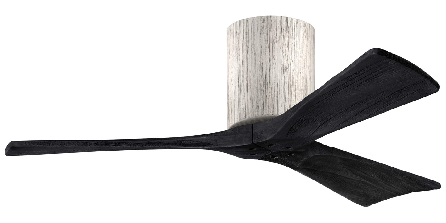 IR3H-BW-BK-42 Atlas Irene 42" Ceiling Fan in Barnwood with Matte Black Blades