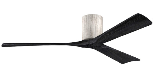 IR3H-BW-BK-60 Atlas Irene 60" Ceiling Fan in Barnwood with Matte Black Blades