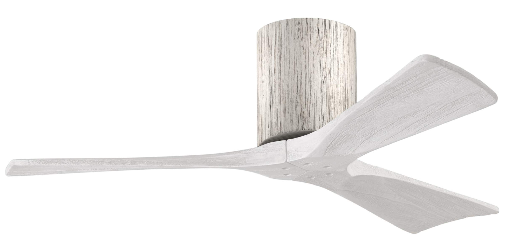 IR3H-BW-MWH-42 Atlas Irene 42" Ceiling Fan in Barnwood with Matte White Blades