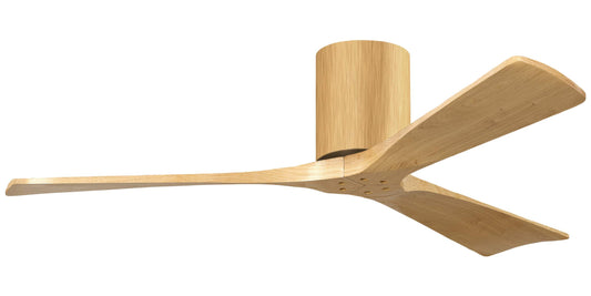 IR3H-LM-LM-52 Atlas Irene 52" Ceiling Fan in Light Maple with Light Maple Blades