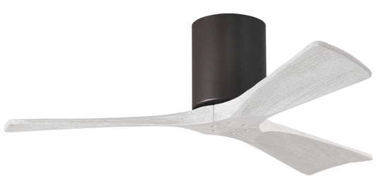 IR3H-TB-MWH-42 Atlas Irene 42" Ceiling Fan in Textured Bronze with Matte White Blades