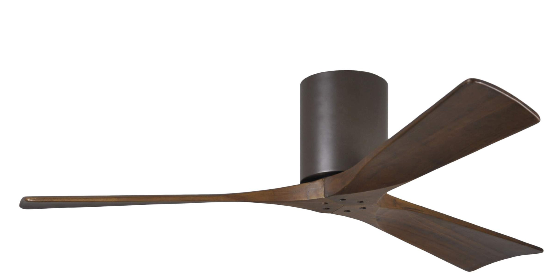 IR3H-TB-WA-52 Atlas Irene 52" Ceiling Fan in Textured Bronze with Walnut Tone Blades