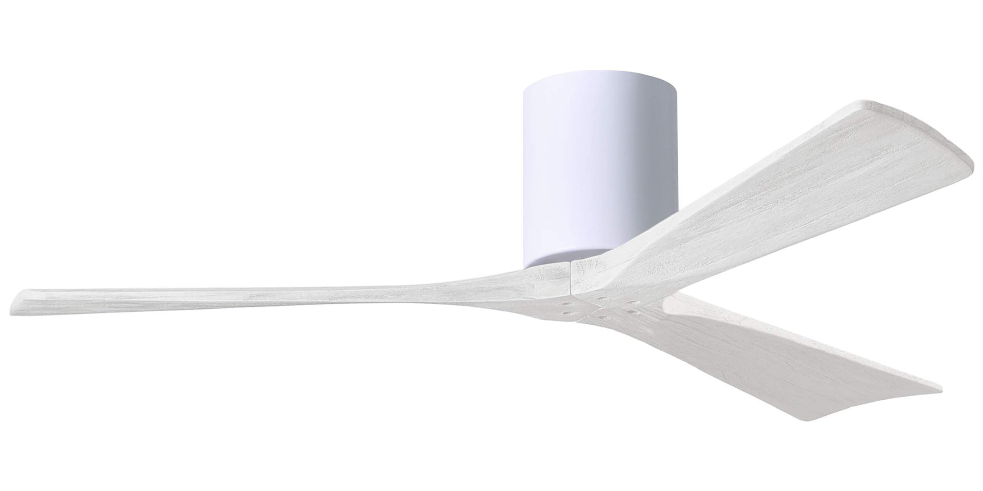 IR3H-WH-MWH-52 Atlas Irene 52" Ceiling Fan in White with Matte White Blades