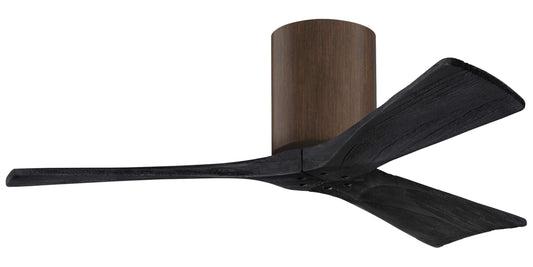 IR3H-WN-BK-42 Atlas Irene 42" Ceiling Fan in Walnut with Matte Black Blades