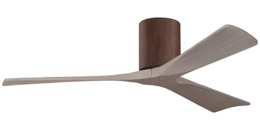 IR3H-WN-GA-52 Atlas Irene 52" Ceiling Fan in Walnut with Gray Ash  Blades