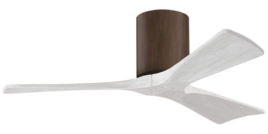 IR3H-WN-MWH-42 Atlas Irene 42" Ceiling Fan in Walnut with Matte White Blades