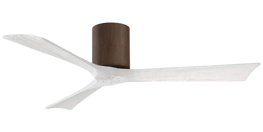 IR3H-WN-MWH-52 Atlas Irene 52" Ceiling Fan in Walnut with Matte White Blades