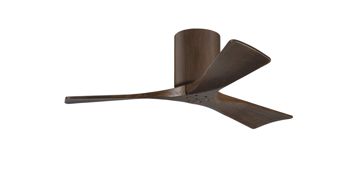 IR3H-WN-WA-42 Atlas Irene 42" Ceiling Fan in Walnut with Walnut Blades