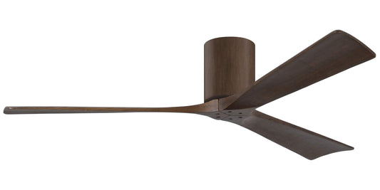 IR3H-WN-WA-60 Atlas Irene 60" Ceiling Fan in Walnut with Walnut Blades