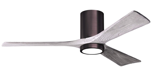 IR3HLK-BB-BW-52 Atlas Irene 52" Ceiling Fan in Brushed Bronze with Barnwood Tone Blades