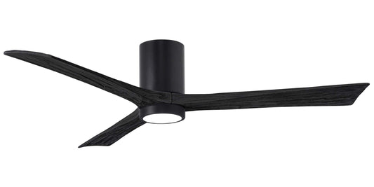 IR3HLK-BK-BK-60 Atlas Irene 60" Ceiling Fan in Matte Black with Matte Black Blades