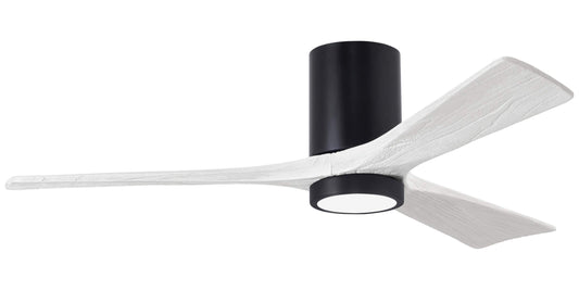 IR3HLK-BK-MWH-52 Atlas Irene 52" Ceiling Fan in Matte Black with Matte White Blades