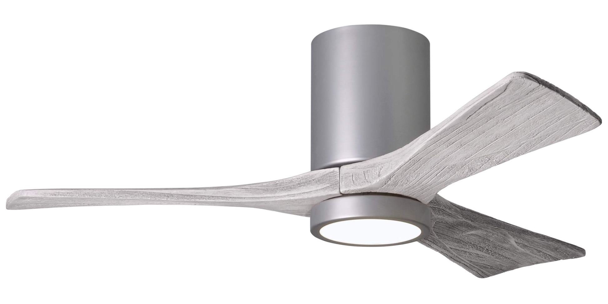 IR3HLK-BN-BW-42 Atlas Irene 42" Ceiling Fan in Brushed Nickel with Barnwood Tone Blades