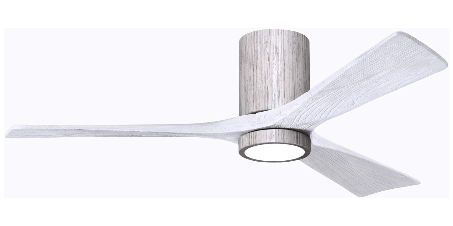 IR3HLK-BW-MWH-52 Atlas Irene 52" Ceiling Fan in Barn Wood Tone with Matte White Blades