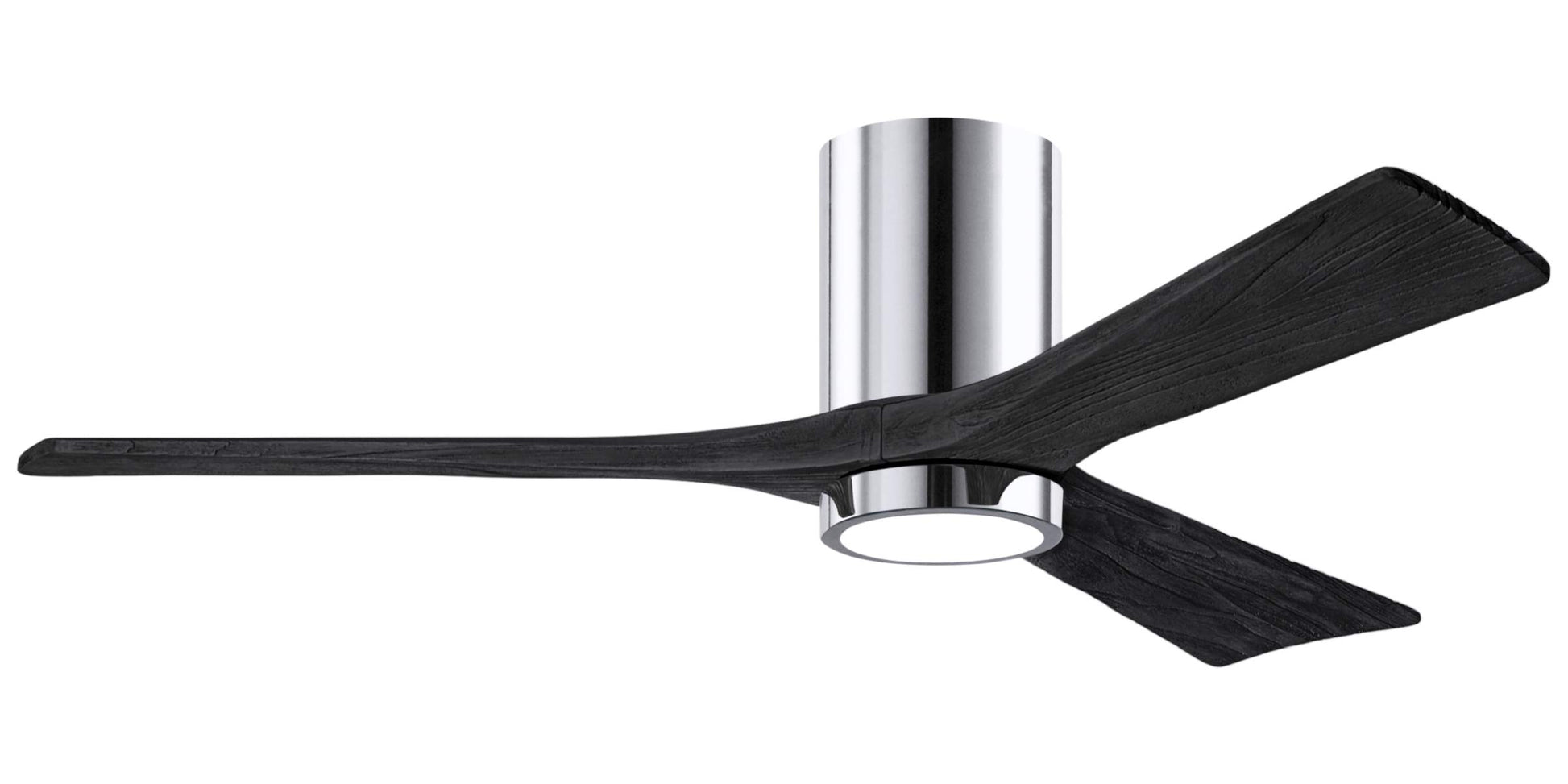 IR3HLK-CR-BK-52 Atlas Irene 52" Ceiling Fan in Polished Chrome with Matte Black Blades