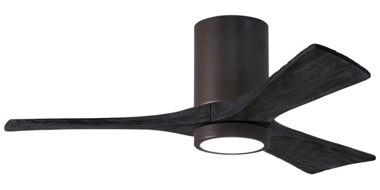 IR3HLK-TB-BK-42 Atlas Irene 42" Ceiling Fan in Textured Bronze with Matte Black Blades