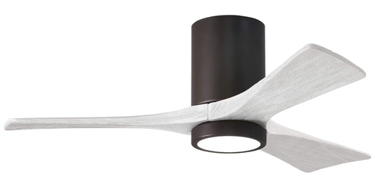 IR3HLK-TB-MWH-42 Atlas Irene 42" Ceiling Fan in Textured Bronze with Matte White Blades