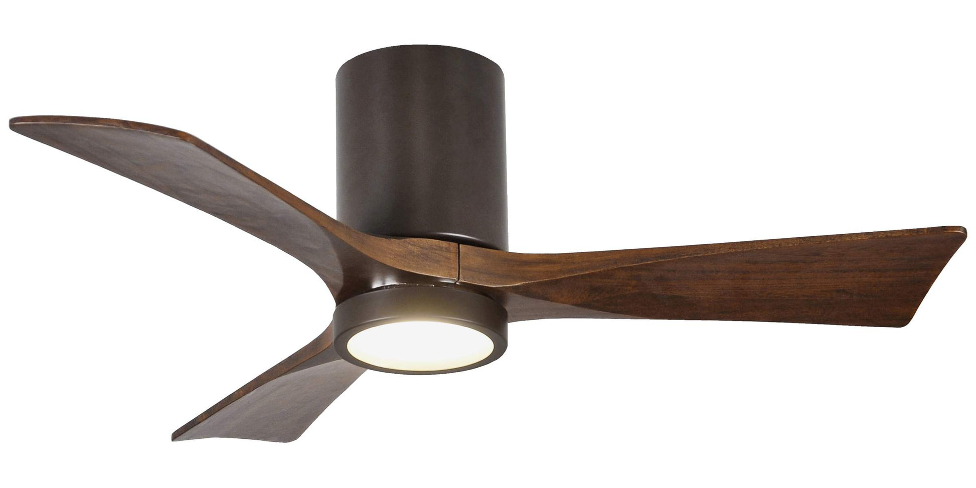 IR3HLK-TB-WA-42 Atlas Irene 42" Ceiling Fan in Textured Bronze with Walnut Tone Blades