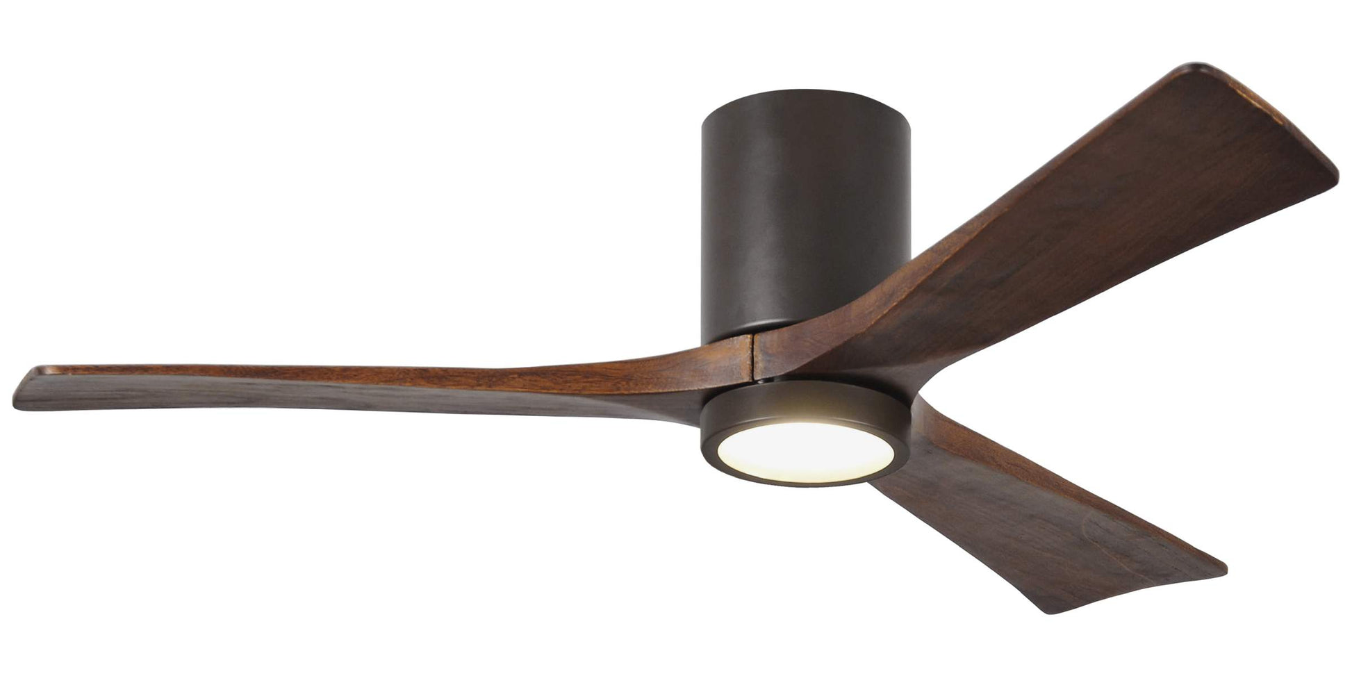 IR3HLK-TB-WA-52 Atlas Irene 52" Ceiling Fan in Textured Bronze with Walnut Tone Blades