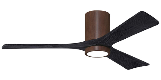 IR3HLK-WN-BK-52 Atlas Irene 52" Ceiling Fan in Walnut Tone with Matte Black Blades