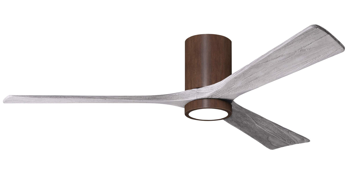 IR3HLK-WN-BW-60 Atlas Irene 60" Ceiling Fan in Walnut Tone with Barnwood Tone Blades