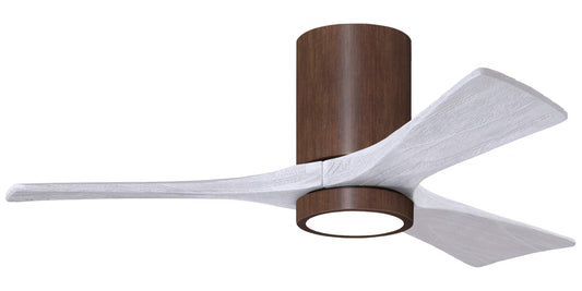 IR3HLK-WN-MWH-42 Atlas Irene 42" Ceiling Fan in Walnut Tone with Matte White Blades