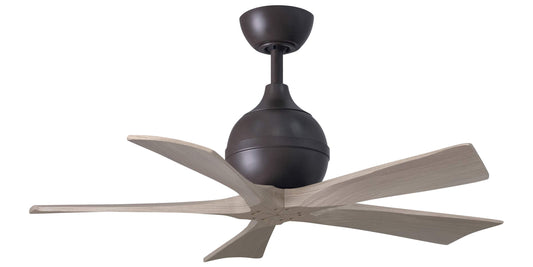 IR5-TB-GA-42 Atlas Irene 42" Ceiling Fan in Textured Bronze with Gray Ash Blades