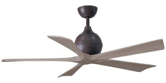 IR5-TB-GA-52 Atlas Irene 52" Ceiling Fan in Textured Bronze with Gray Ash Blades