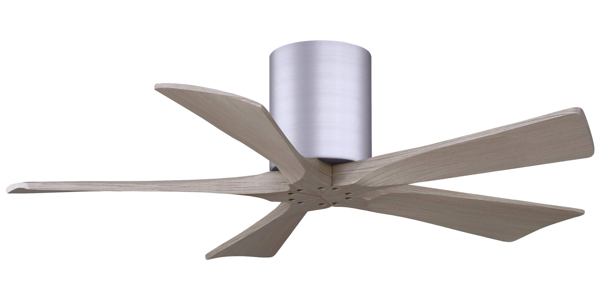 IR5H-BN-GA-42 Atlas Irene 42" Ceiling Fan in Brushed Nickel with Gray Ash Blades