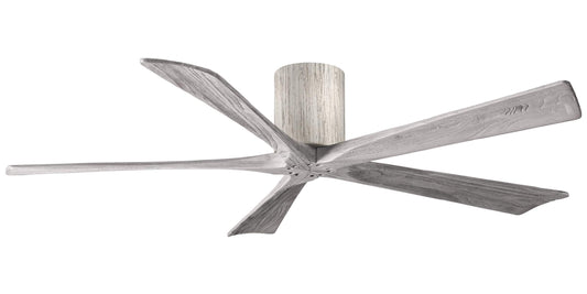 IR5H-BW-BW-60 Atlas Irene 60" Ceiling Fan in Barnwood tone with Barnwood Tone Blades