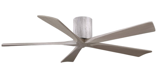 IR5H-BW-GA-60 Atlas Irene 60" Ceiling Fan in Barn Wood with Gray Ash Blades